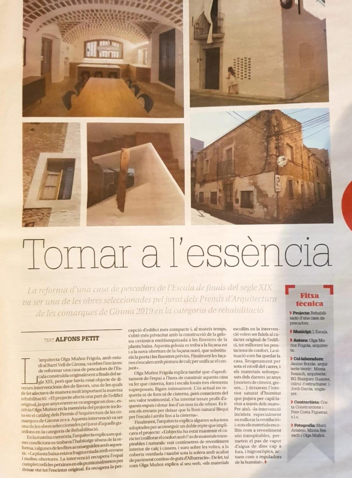 הוילה L' Escala Casa Rosa Port מראה חיצוני תמונה